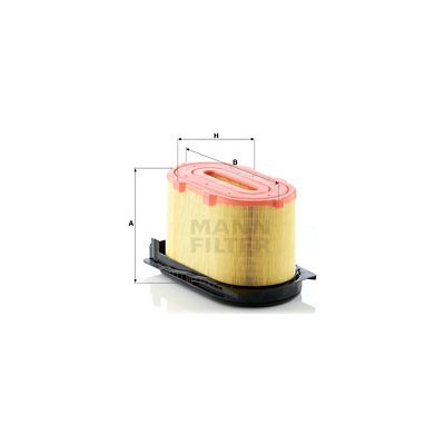 MANN-FILTER Vzduchový filtr C34540 – Hledejceny.cz
