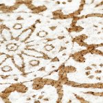 VidaXL prostírání 4 ks bílé kulaté juta 38cm – Zboží Mobilmania