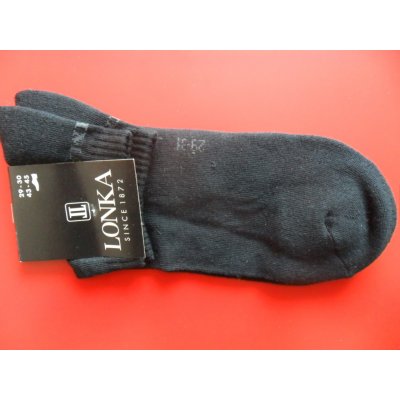 Lonka BUSHMAN pánské ponožky kotníčkové černé – Zboží Mobilmania