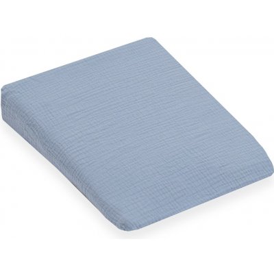 New Baby Mušelínový potah na kojenecký polštář klín STANDARD blue – Zboží Mobilmania