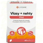 LIVSANE Vlasy+nehty Vital měkké tobolky 60 ks – Hledejceny.cz