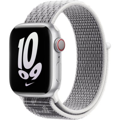 Apple Watch 41mm sněhobílo-černý provlékací sportovní řemínek Nike MPHV3ZM/A