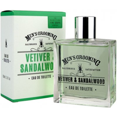 Scottish Fine Soaps Men’s Grooming Vetiver & Sandalwood toaletní voda pánská 100 ml – Zboží Mobilmania