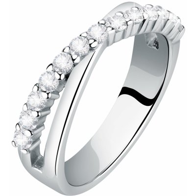Morellato Elegantní stříbrný prsten se zirkony Scintille SAQF151