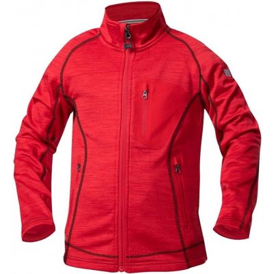 Ardon Dětská funkční mikina Breeffidry melange Červená – Zboží Dáma