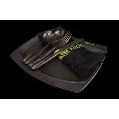 RidgeMonkey Jídelní sada SQ DLX Large Plate Set – Zboží Mobilmania