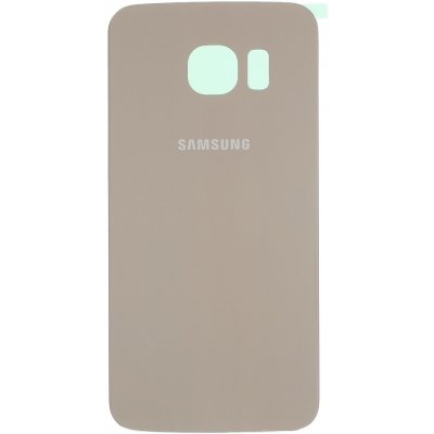 Samsung Galaxy S6 Edge zadní kryt baterie zlatý G925F – Zboží Mobilmania