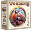 Puzzle Wooden Dřevěné ptáci v lásce 250 dílků