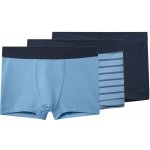 lupilu chlapecké boxerky s BIO bavlnou 3 kusy navy modrá / modrá – Sleviste.cz