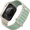 Řemínek k chytrým hodinkám Uniq Revix Evo Reversible Magnetic na Apple Watch 38/40/41mm zelený/béžový UNIQ-41MM-REVESMNTBEG