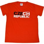 SPORTTEAM ČR 4 oranžové pánské fanouškovské triko – Hledejceny.cz