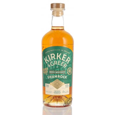 Kirker & Greer Shamrock 43% 0,7 l (holá láhev) – Hledejceny.cz