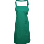 Premier PR154 Zástěra s laclem a kapsou na břiše Colours zelená emerald – Hledejceny.cz