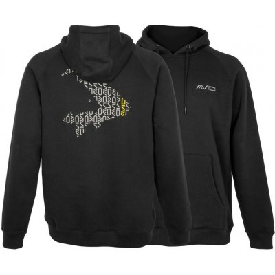 Avid Carp mikina Compound Hoodie Black – Sleviste.cz