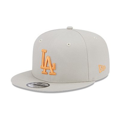 New Era 9FIFTY MLB Side Patch Los Angeles Dodgers Stone / Orange Glaze – Zboží Mobilmania