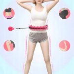 MSport Hula hoop s výstupky 46 cm růžová – Zboží Dáma