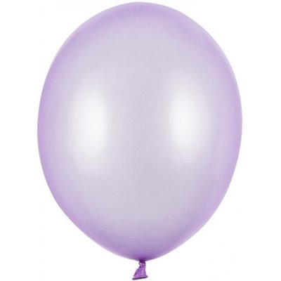PartyDeco Balónek světle fialový metalický 27 cm – Zboží Mobilmania