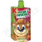 KUBÍK 100% Ovocná kapsička malina jablko mrkev banán 100 g – Zboží Dáma