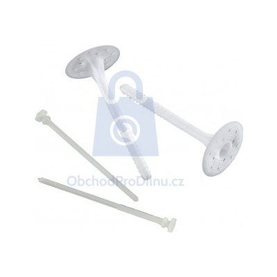 Hmoždinka talířová s nylonovým trnem LFN, Den Braven - 260 mm - hobby balení, balení 1 ks – Sleviste.cz