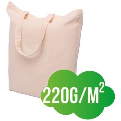 Bavlněná nákupní taška přírodní 15.0033 380x420mm – HobbyKompas.cz