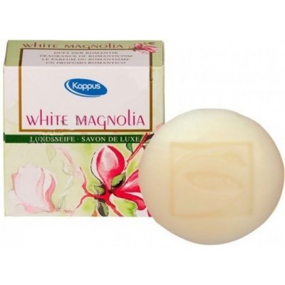 Kappus White Magnolia luxusní mýdlo 125 g – Zboží Mobilmania