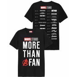 Pánské tričko Marvel - More than a Fan