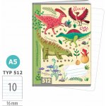 ARGUS Sešit A5 TYP 512 Dinosauři – Zboží Dáma
