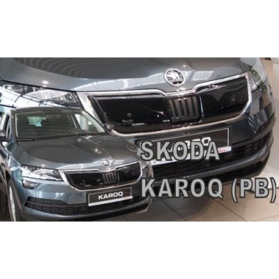 Zimní clona pasující na Škoda Karoq 2017- 2021 horní – Sleviste.cz