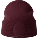Atlantis Headwear Čepice Wind-S Circular Patch pletená burgundy UNI Burgundová – Hledejceny.cz