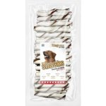 Magnum Rawhide roll stick 12,5 cm Red White 40 ks – Zboží Dáma