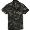 Army a lovecké tričko a košile Košile Brandit Roadstar darkcamo