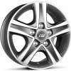 Alu kolo, lité kolo Borbet CWD 6,5x16 5x114,3 ET45 anthracite polished