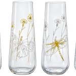 Crystalex Sklenice na prosecco MEADOW 4 x 250 ml – Zboží Dáma