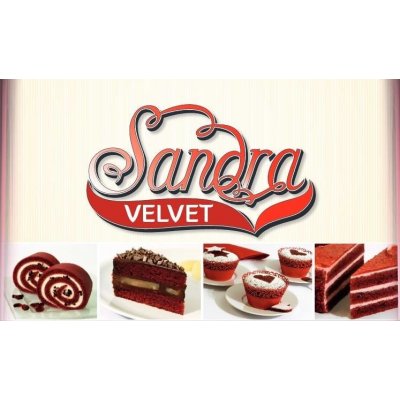 Sandra Velvet směs na výrobu litých hmot s červenou barvou (0,5 kg) dortis – Zboží Mobilmania