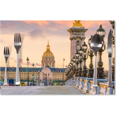 Sablio Prostírání Paříž Elysejský palác 40x30cm – Zboží Mobilmania