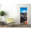 Tapety WEBLUX Samolepka na dveře fólie Madeira coastal view - 66470048 Madeira pobřežní pohled vypadá na jih rozměry 90 x 220 cm