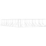 vidaXL Venkovní psí kotec stříbrný 800 x 1600 x 200 cm – Sleviste.cz