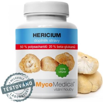 MycoMedica Hericium 50 % 2 x 90 kapslí – Zbozi.Blesk.cz