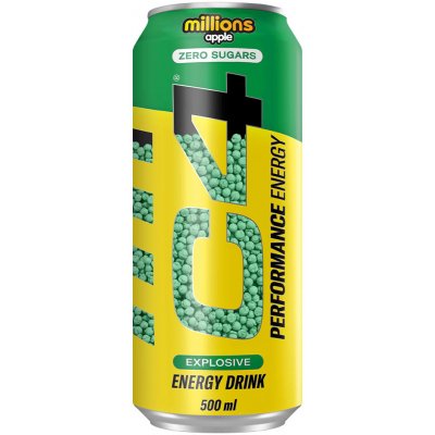 Cellucor C4 Explosive Energy Drink Millions apple 0,5 l – Sleviste.cz