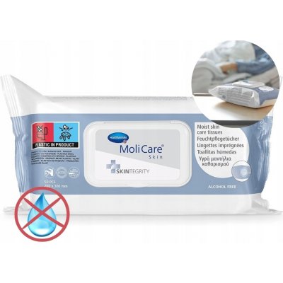 MoliCare Skin vlhké ošetřující utěrky 50 ks – Sleviste.cz