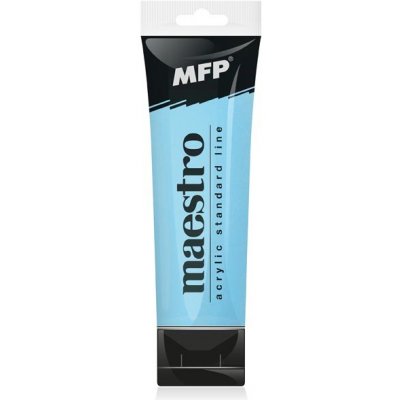 MFP Maestro akrylová barva 75 ml pearl glacier blue – Sleviste.cz