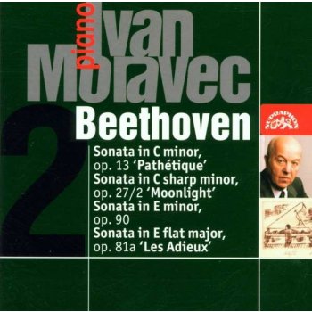 Ivan Moravec - Beethoven - Klavírní sonáty "Patetická", "Měsíční svit", "Les Adieux", 32 variací CD