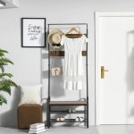 HOMCOM Věšák na oblečení do předsíně – Sleviste.cz