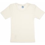 Dětské triko s krátkým rukávem krémové Cosilana – Zboží Dáma