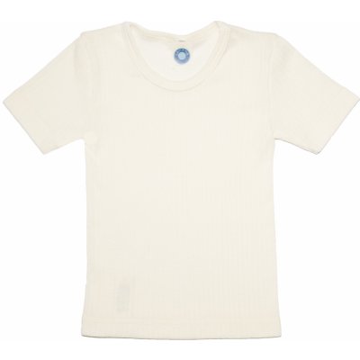 Dětské triko s krátkým rukávem krémové Cosilana – Zboží Dáma