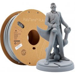 Polymaker PLA PolyTerra fosilní šedý 1,75mm 1000 g