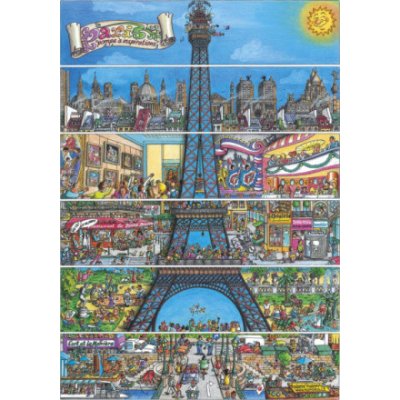 DINO Eiffelova věž 500 dílků – Zboží Mobilmania