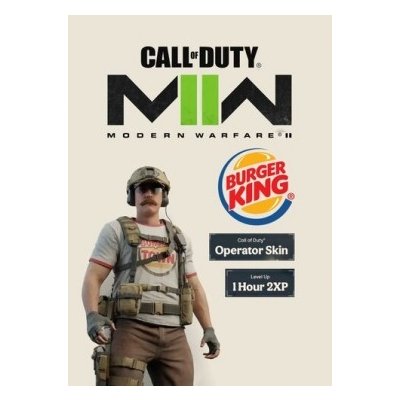 Call of Duty: Modern Warfare 2 Burger King Operator Skin + 1 Hour 2XP