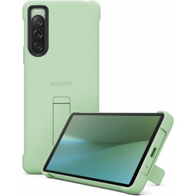 Pouzdro SONY Xperia 10 V Stand Cover Sage zelené XQZCBDCG.ROW