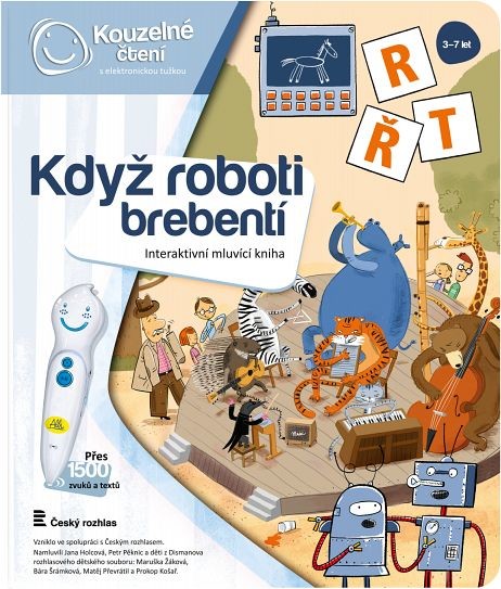 Albi Kouzelné čtení Kniha Když roboti brebentí